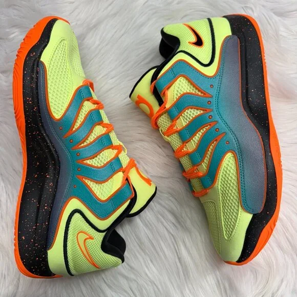 Nike KD 18 Clear Jade Liquid Lime Mens Basketball Shoes HV1993-301 NEW Multi Sz - Picture 4 of 4